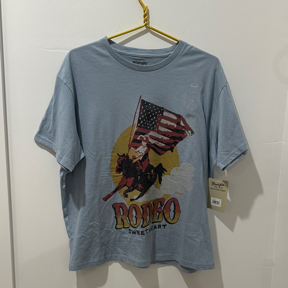 NWT Wrangler Retro Graphic Tee-Rodeo Sweetheart - Picture 2 of 3